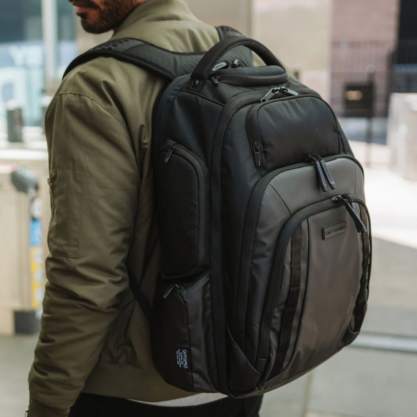 OffGrid Backpack Pro en uso
